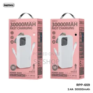 Photo - Remax Fast Charging Power Bank Rpp659 30000mah