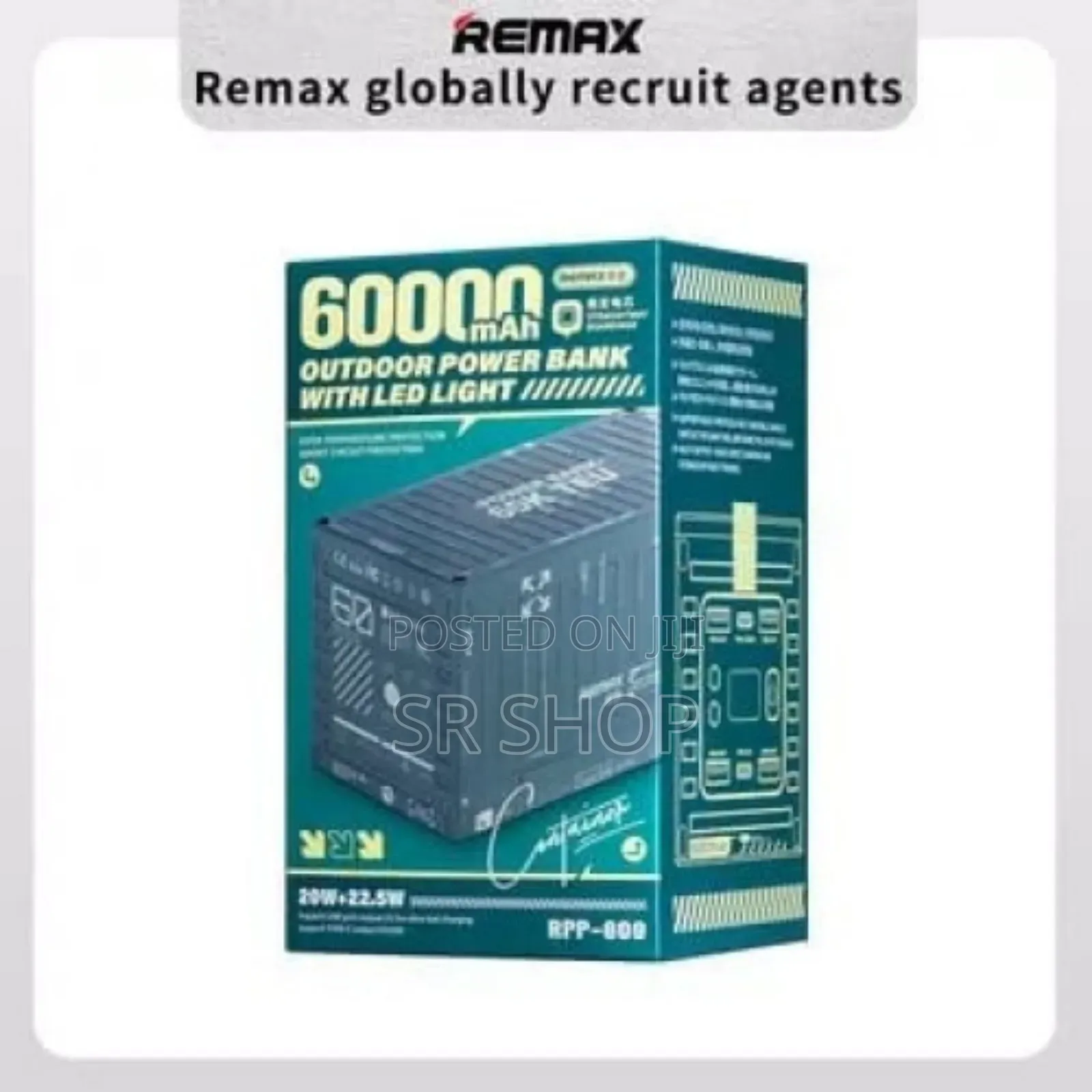 Remax RPP-609 60000mah Pd+Qc Fast Charging Power Bank