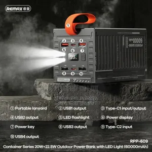 Remax RPP-609 60000mah Pd+Qc Fast Charging Power Bank