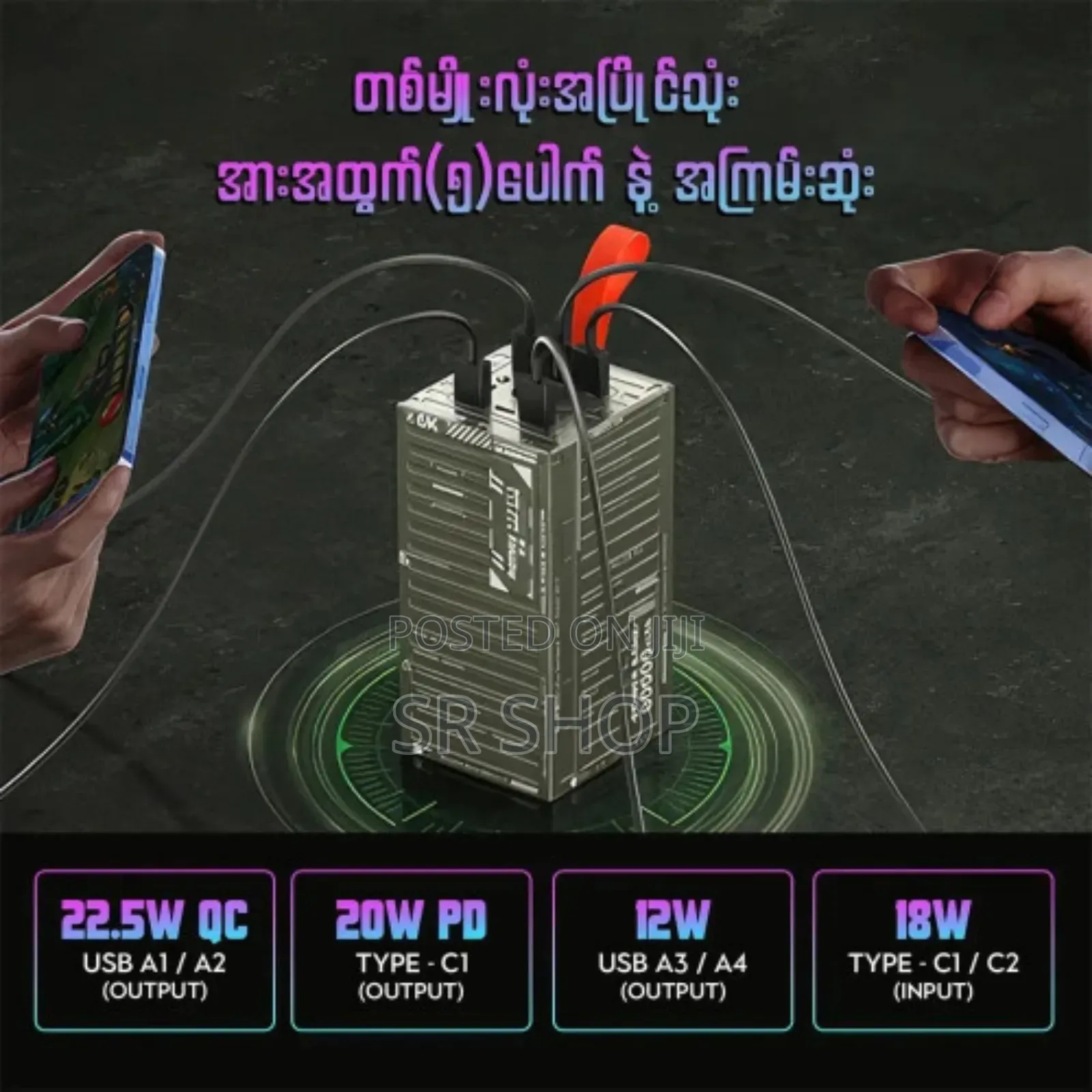 Remax RPP-609 60000mah Pd+Qc Fast Charging Power Bank