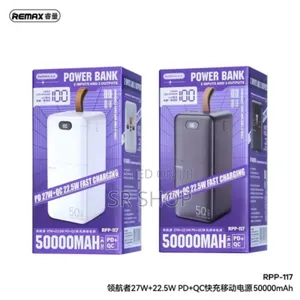 Photo - Remax RPP-117 50000mah 27w Fast Charging Power Bank