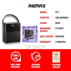 Remax Fp-1 100,000mah 27w+22.5w Power Bank