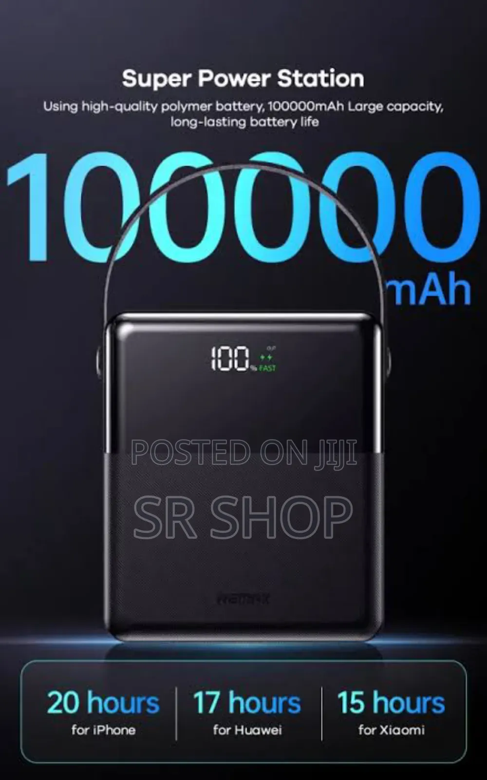 Remax Fp-1 100,000mah 27w+22.5w Power Bank