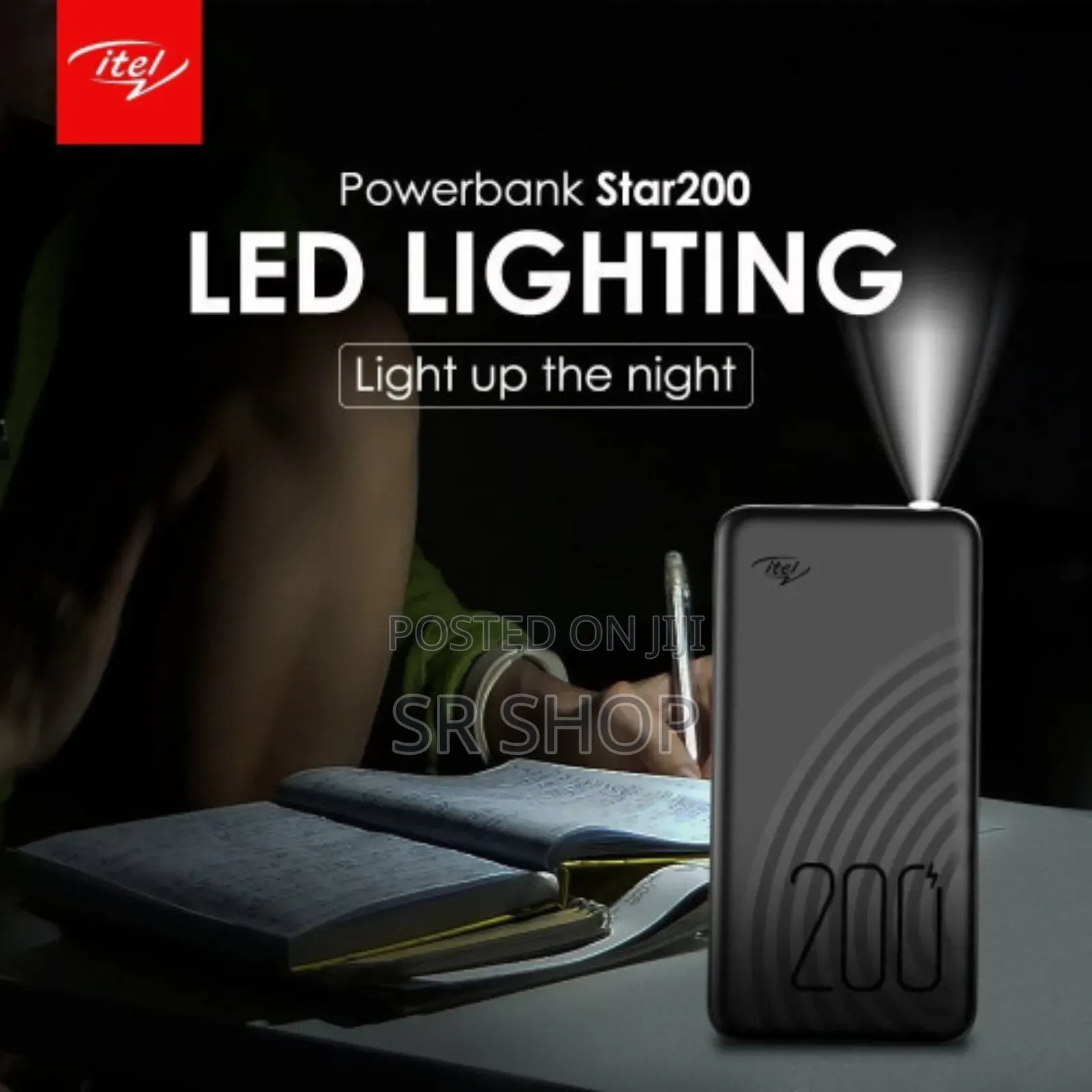Itel 20000mah Dual Output Fast Charging Star 200 Power Bank