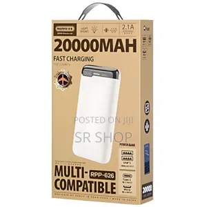 Photo - Remax RPP-626 20000mah 2.1a Fast Charging Power Bank