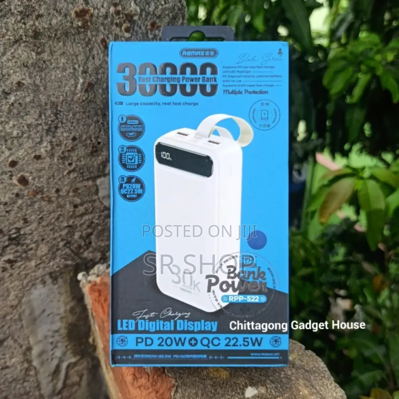 Remax RPP-522 30000mah Fast Charging Power Bank