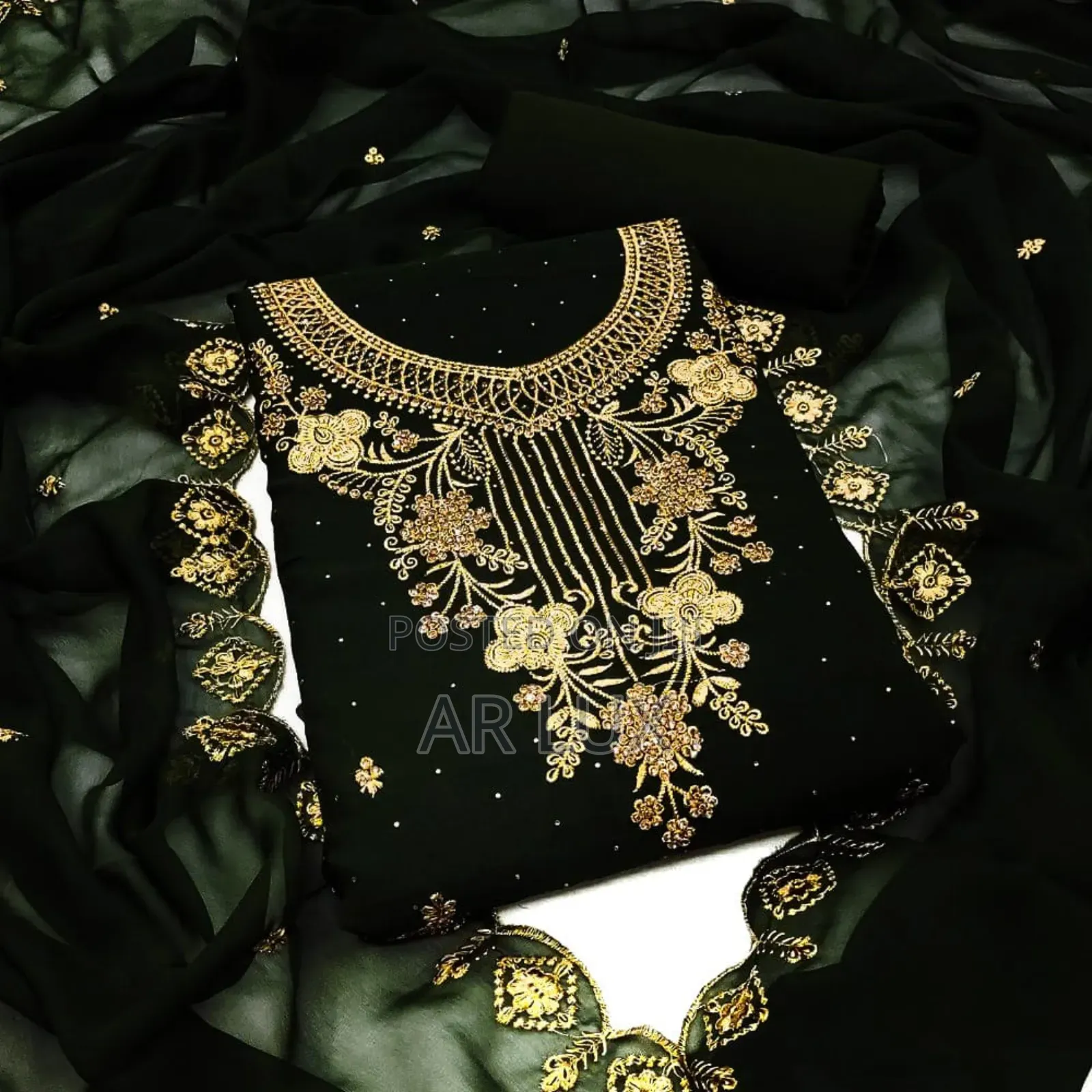 Georgette Embroidery Four Piece