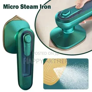 Photo - Home Professional Micro Steam Iron Handheld Portable Electri