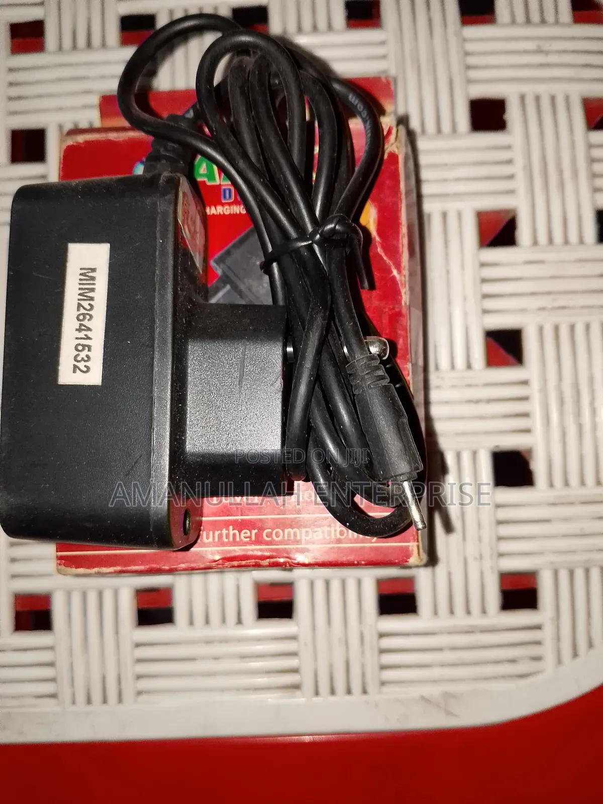 Button Phone Charger.