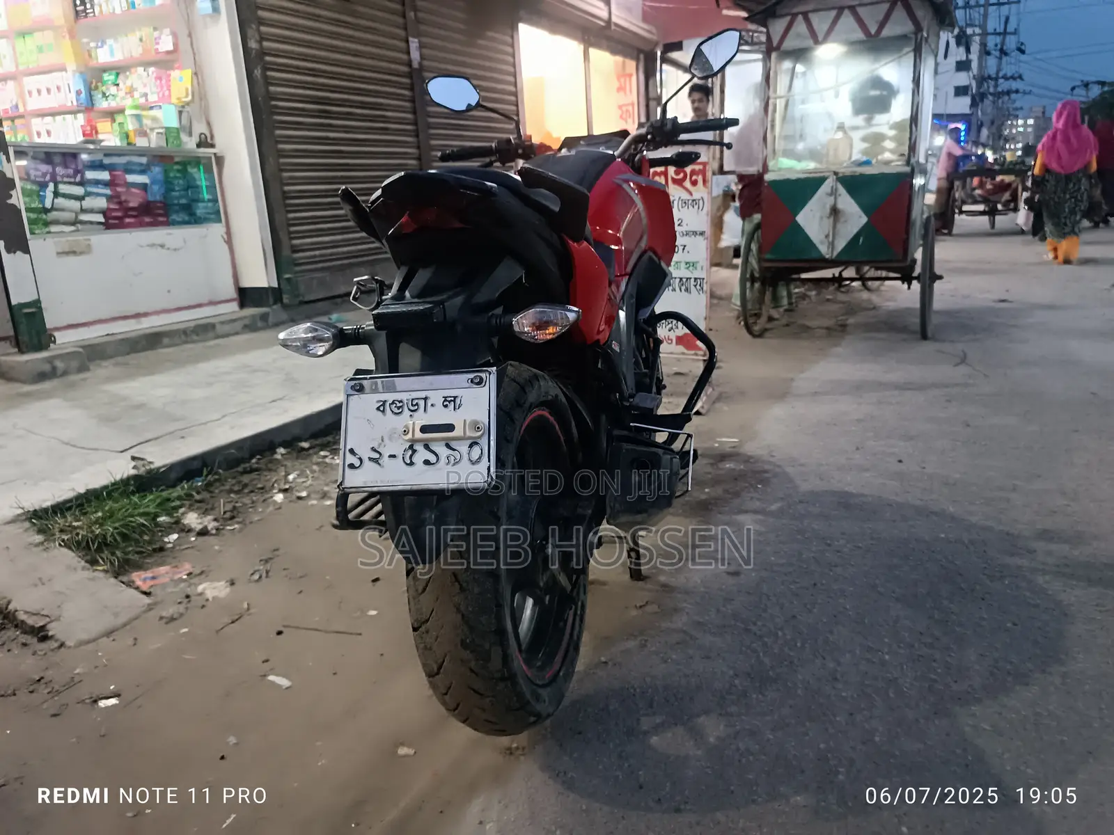 Honda Hornet 2018 Red
