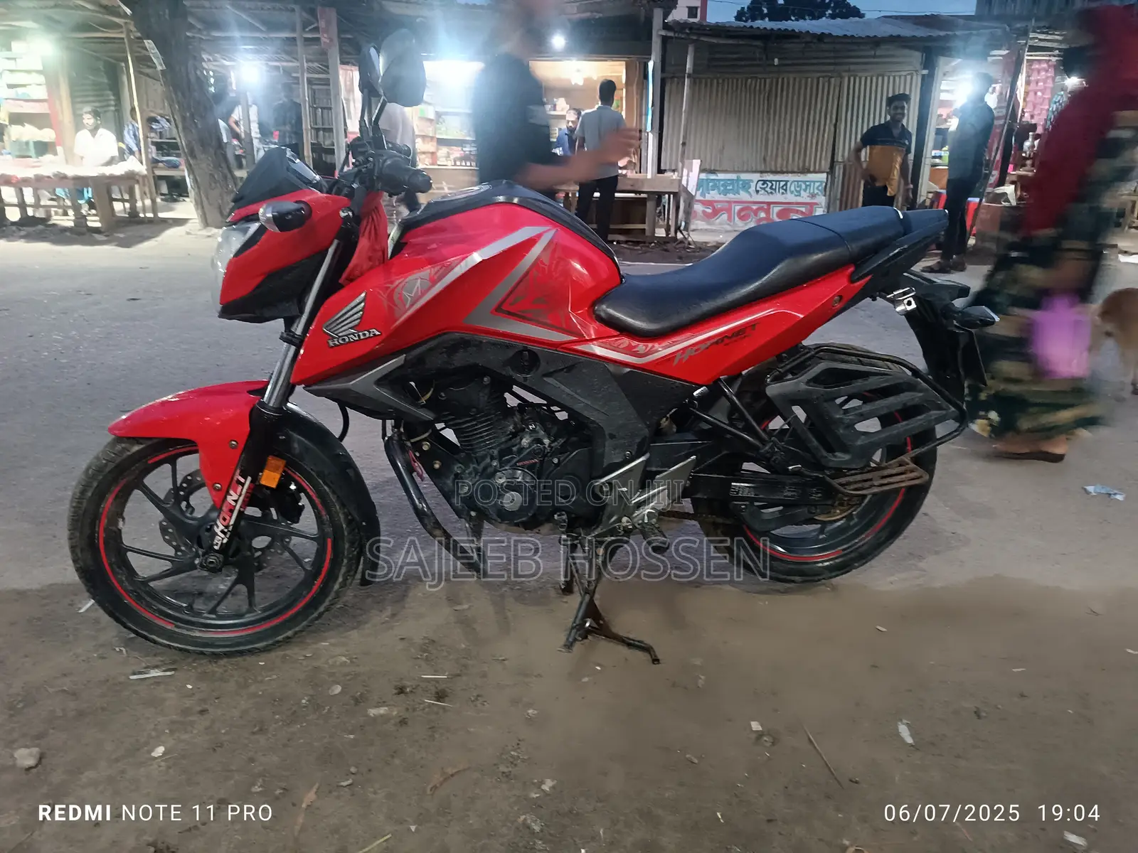 Honda Hornet 2018 Red