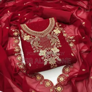 Georgette Embroidery Four Piece New Update Collection