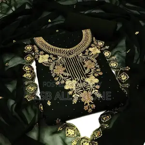Georgette Embroidery Four Piece New Update Collection