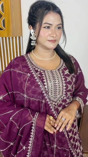 Georgette Embroidery Three Piece New Products