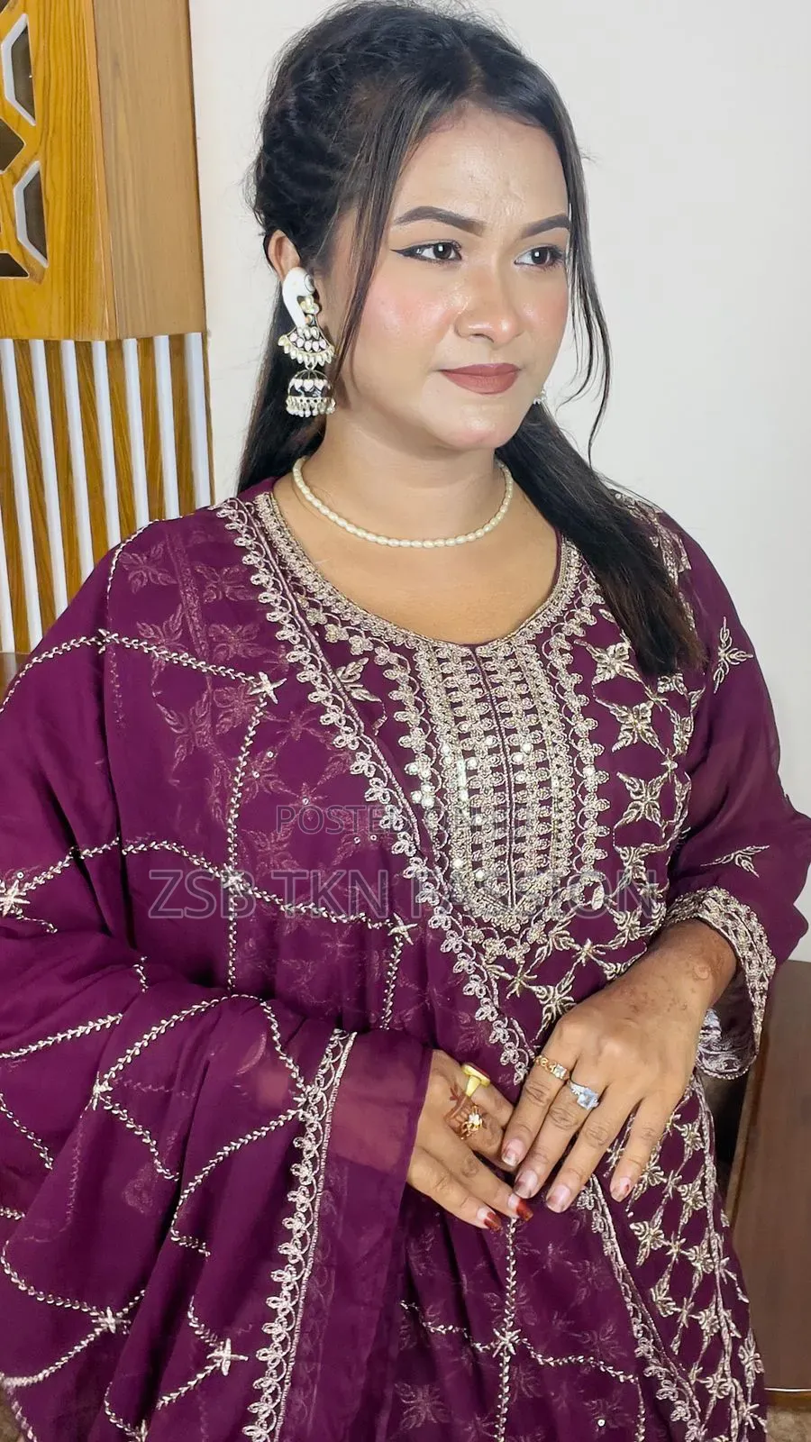 Georgette Embroidery Three Piece New Products