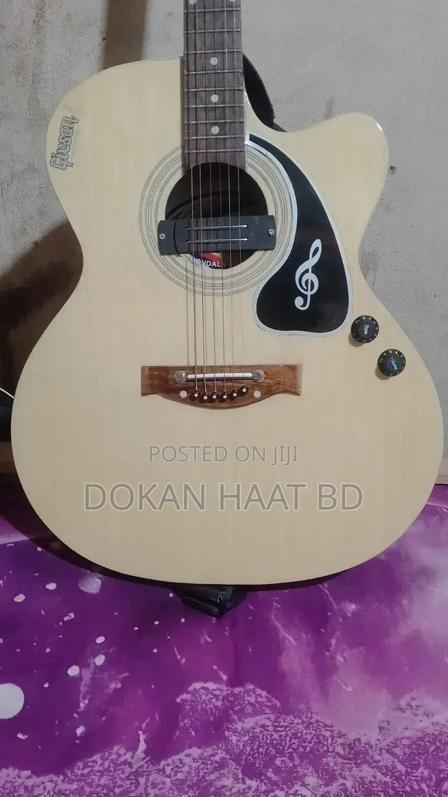 Givson Acoustic Semi Electric Guitar