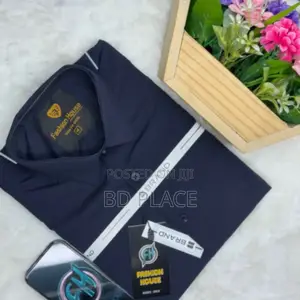 Solid China Micro Fabric Shirt for Men