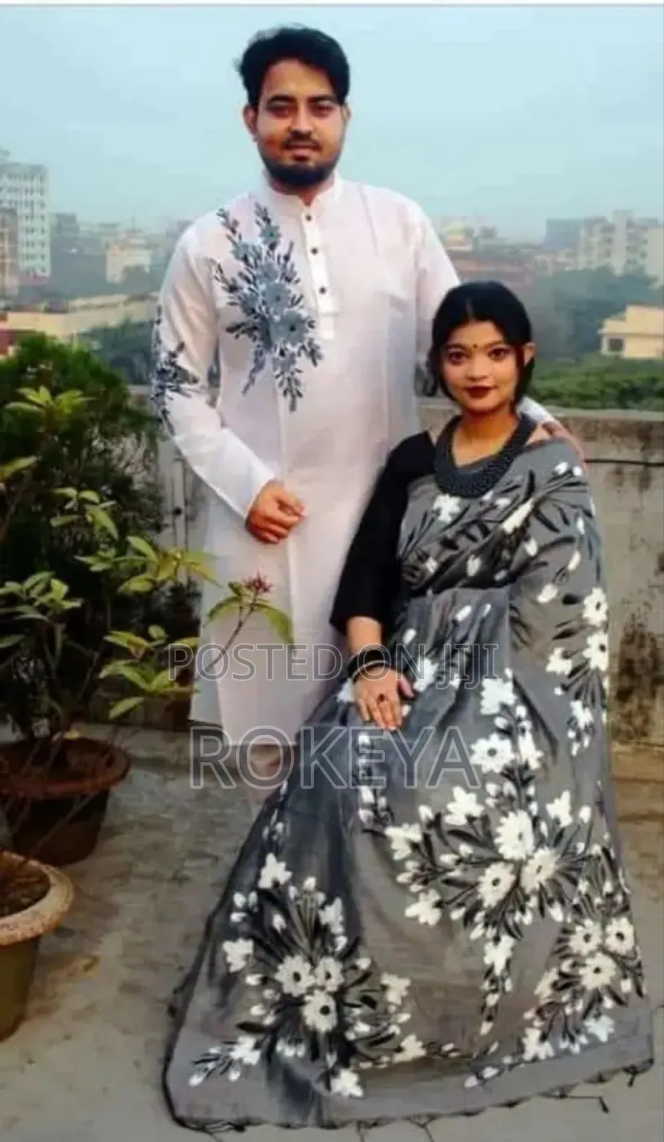 Couple Set Sari Panjabi