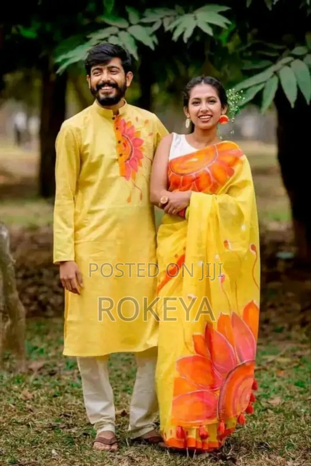 Couple Set Sari Panjabi