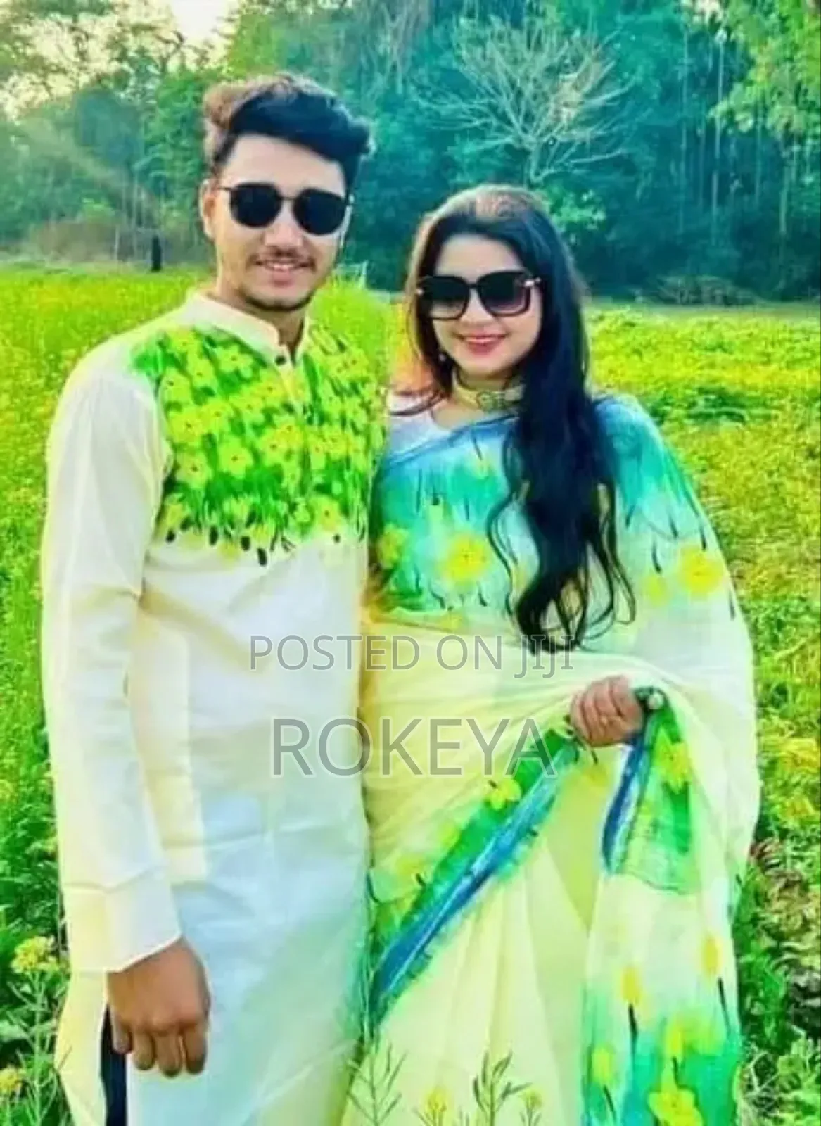 Couple Set Sari Panjabi