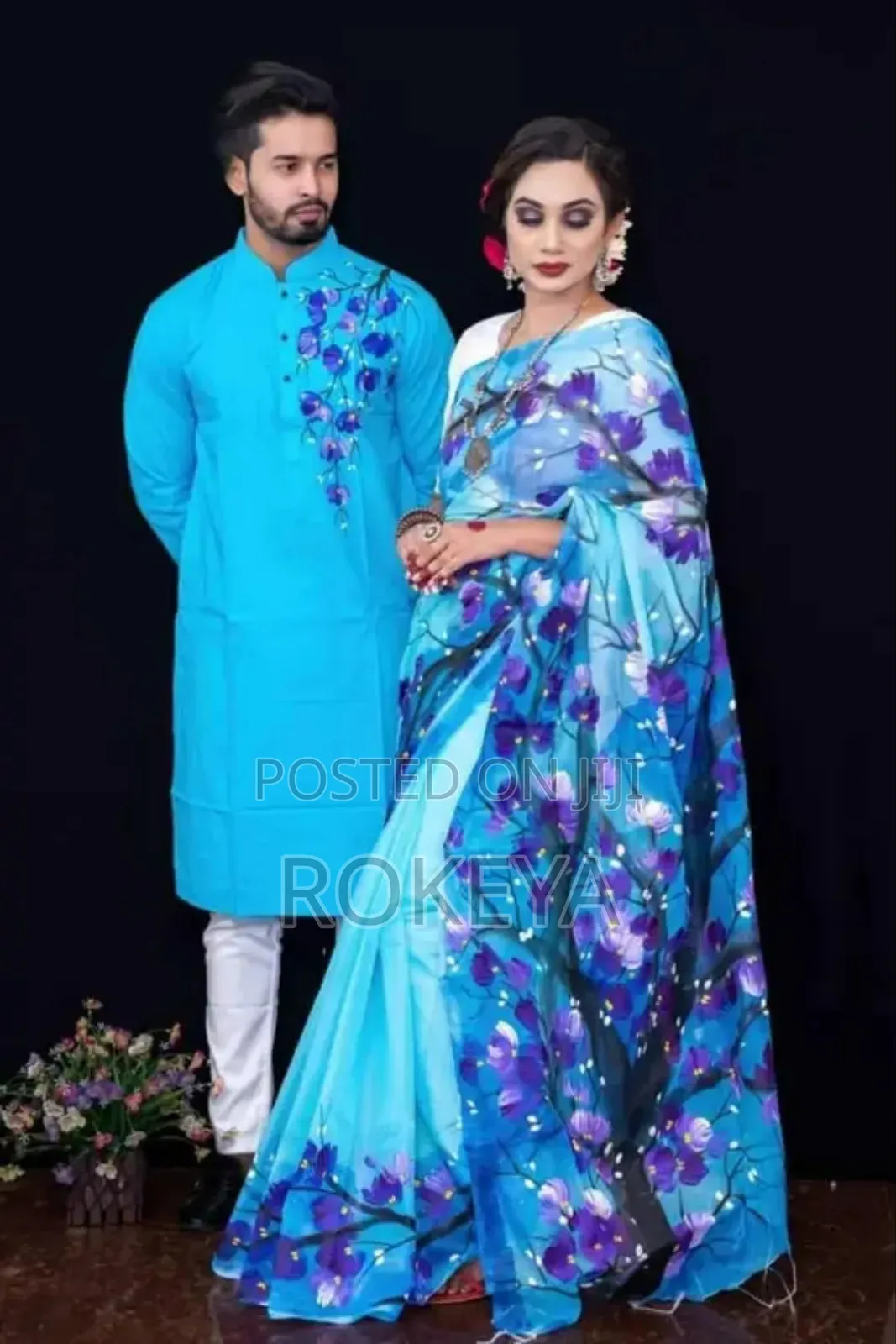 Couple Set Sari Panjabi