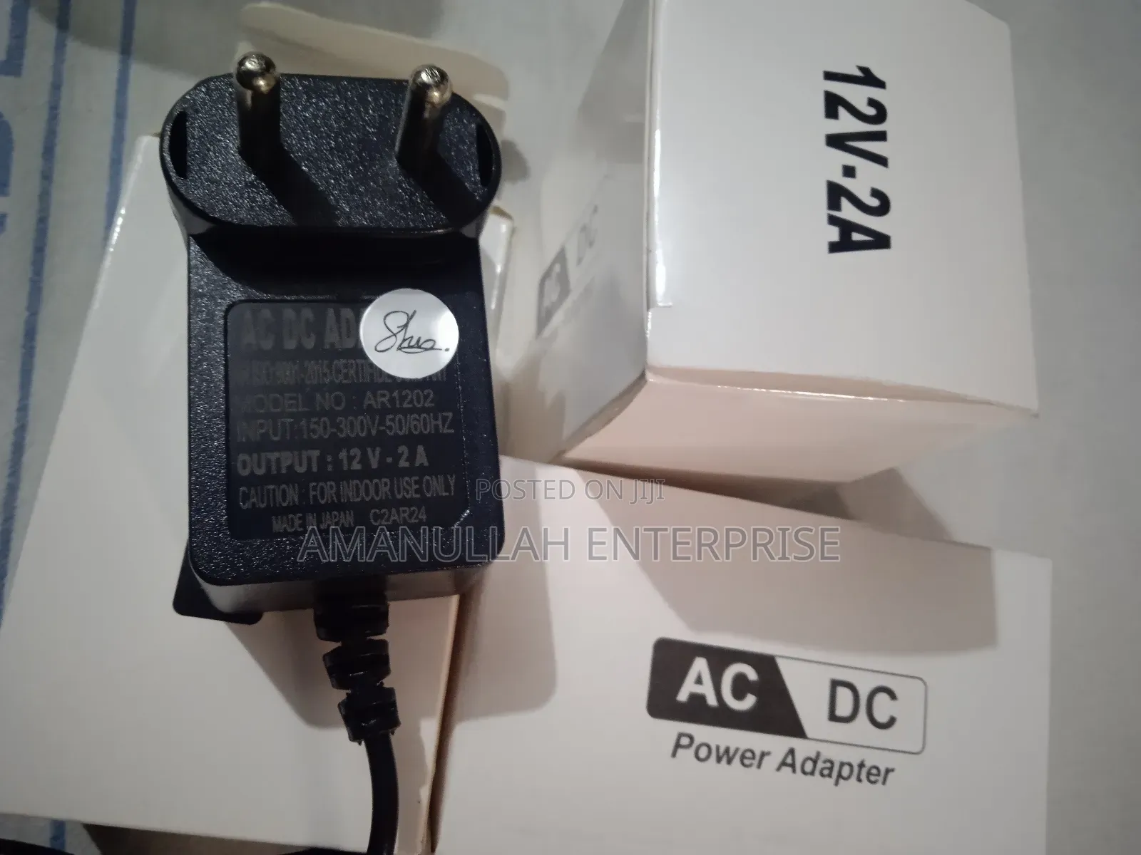 12v 2a Power Supply Heavy Good Quality.