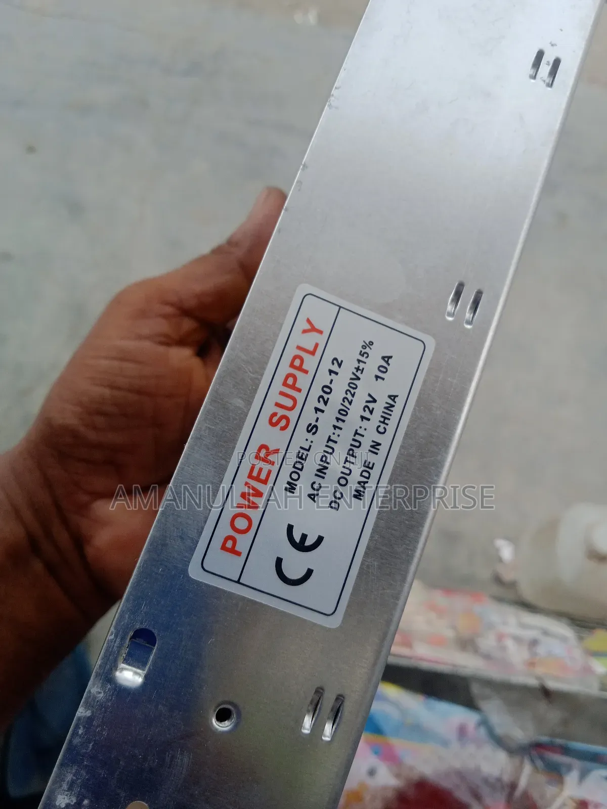 12v 10a Power Supply Still Box.