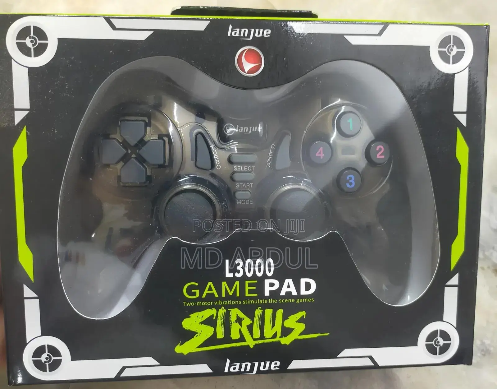 L3000 Usb Joystick Gamepad Controller for Pc and Laptop