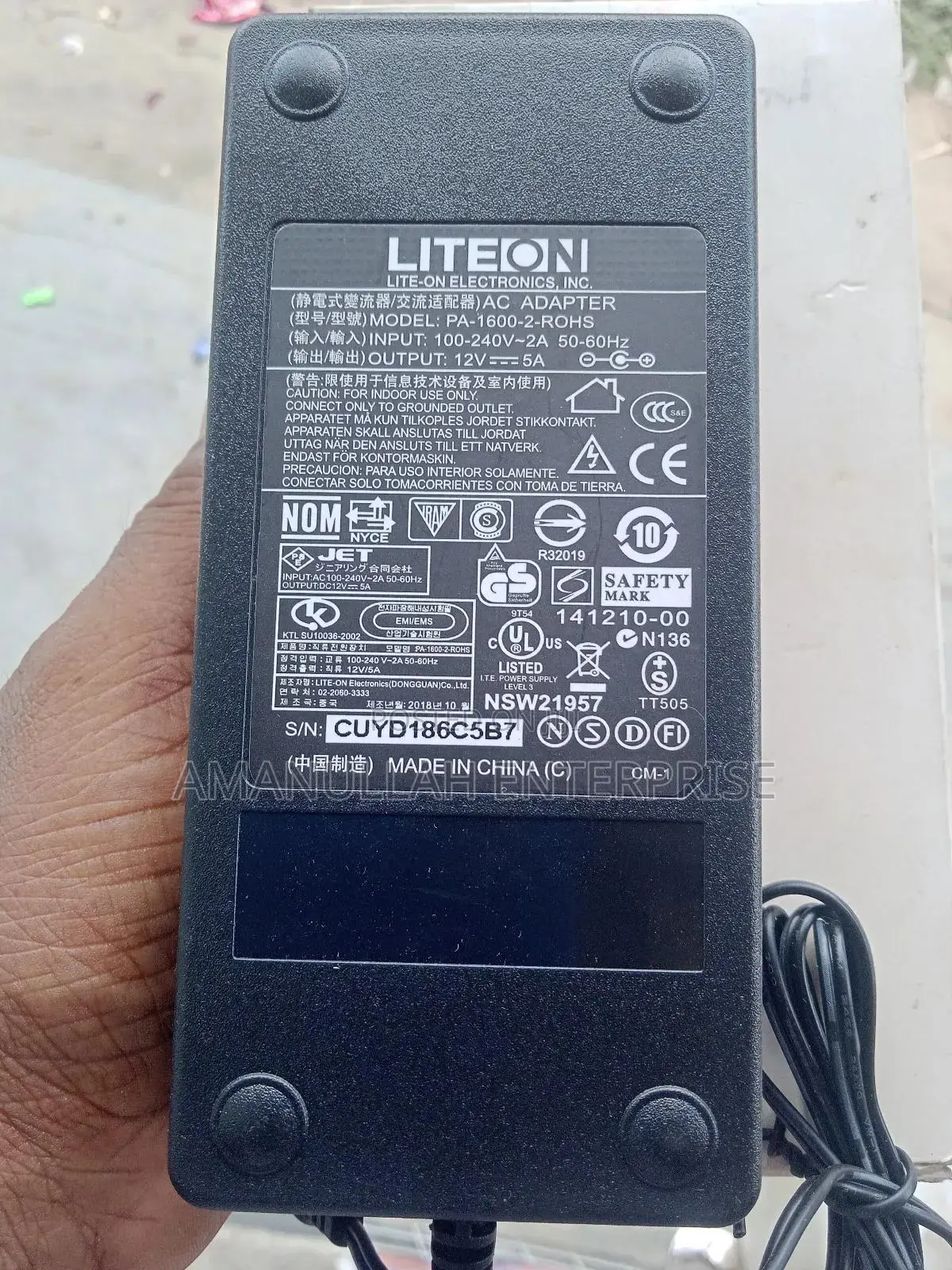 Liton 12v 5a High Quality Power Supply/