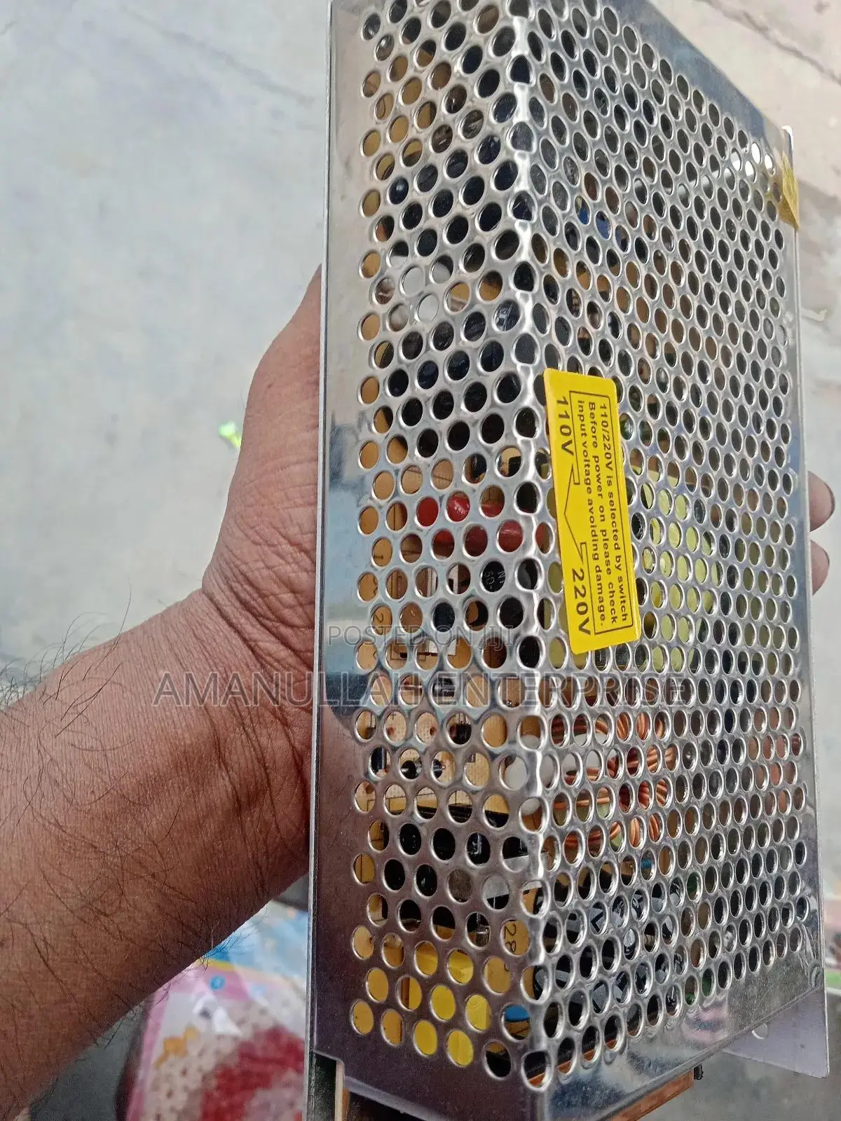 12v 10a Power Supply Still Box.