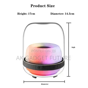 Wireless Bluetooth Speaker Crystal Glass - L20