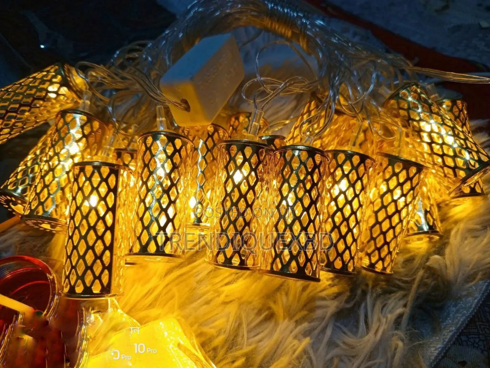 Top Notch Twin Fairy Light Set 12ft Plug-In