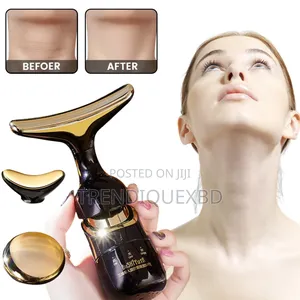 Photo - 3 in 1 Microcurrent Face Neck Massager |