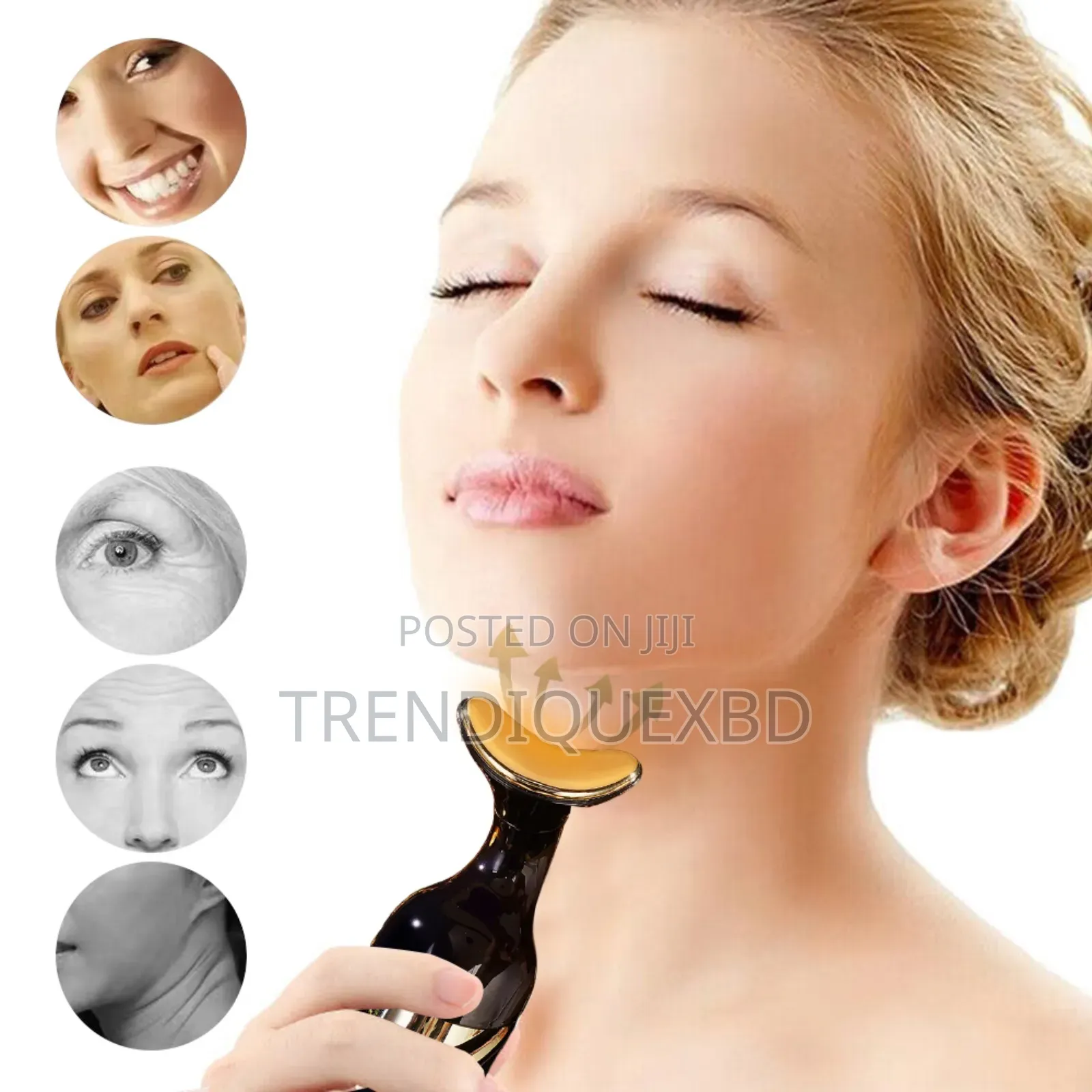 3 in 1 Microcurrent Face Neck Massager |