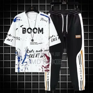 Drop Shoulder Mash T-Shirt and Trouser  টি শার্ট