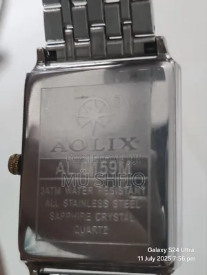 Aolix Stainless Steel Water Resistant Quartz Watch