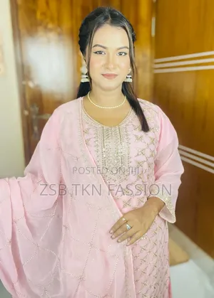 Georgette Embroidery Three Piece NNN GGG