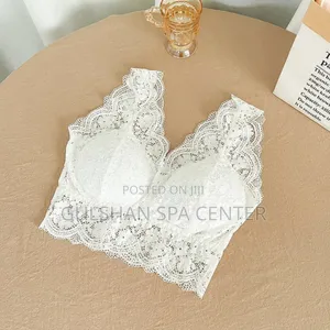High-Quality Lace v-Shaped Beautiful Back Women's Bra With