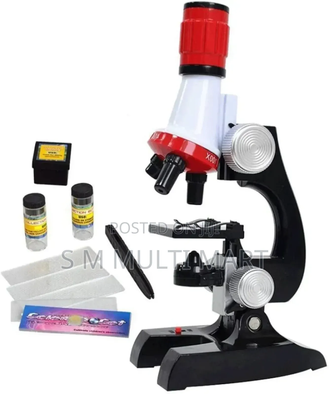 Kids Beginner Science Microscope Kit Led