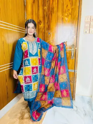 Georgette Embroidery Three Piece High Quality Update