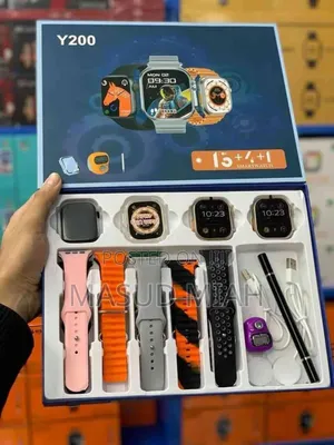 Y200 Smartwatch Combo Pack (3 Smart Watch) 100% Original.