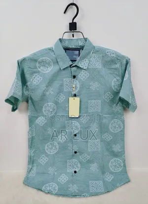 Pure Cotton Printed Half Sleeve Shirt for Men