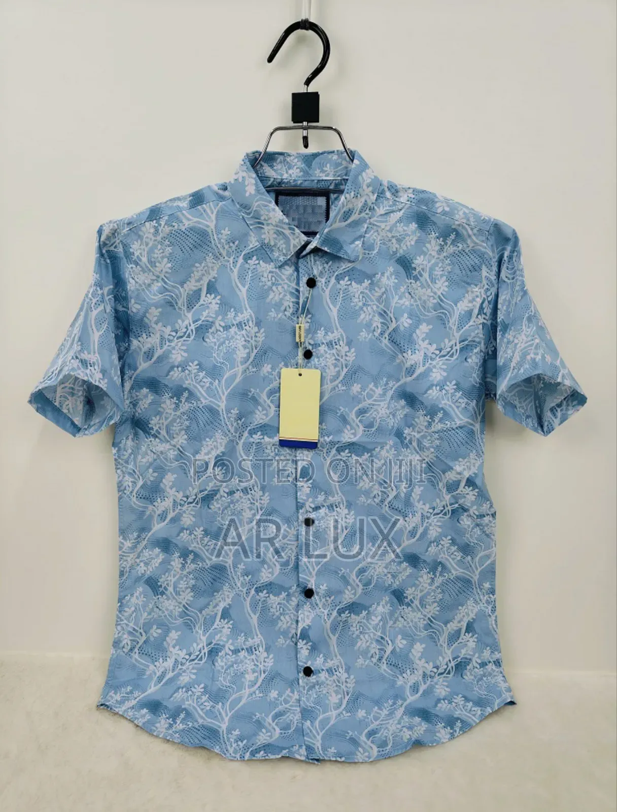 Pure Cotton Printed Half Sleeve Shirt for Men