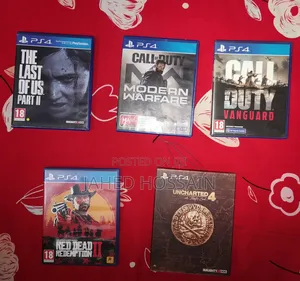 Photo - Play Station 4 Games