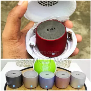 Ewa A103 Bluetooth Speaker – Red Color