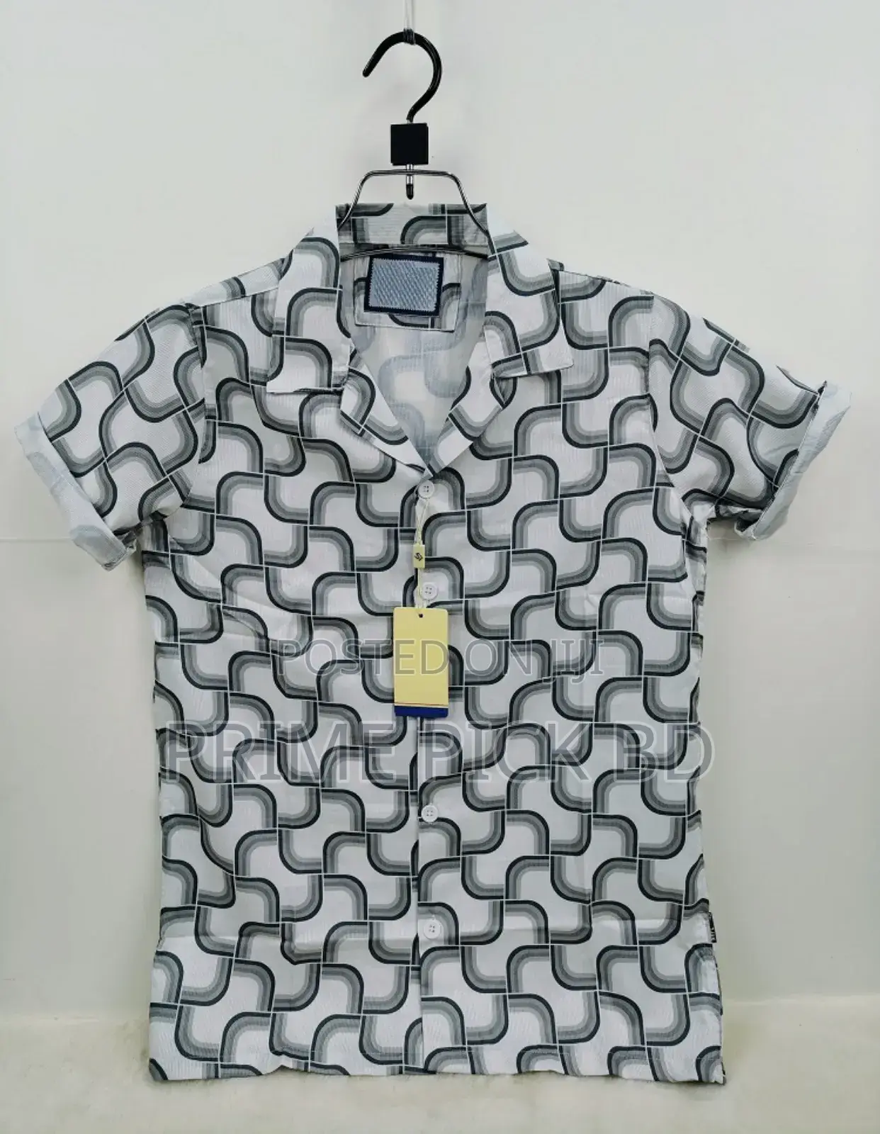 Luxury China Spandex Cot Drooped Shouldered Shirt