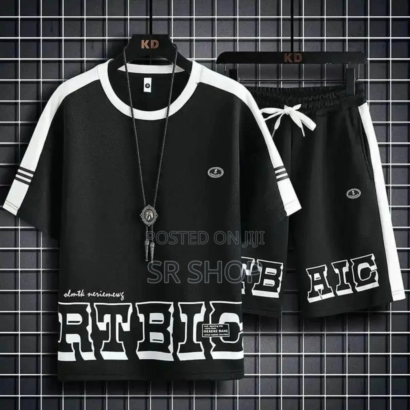 Combo Half T-Shirt and 3 Quarter Pants for Man