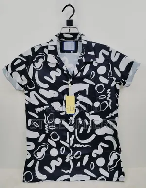 Photo - Luxury China Spandex Cot Drooped Shouldered Shirt