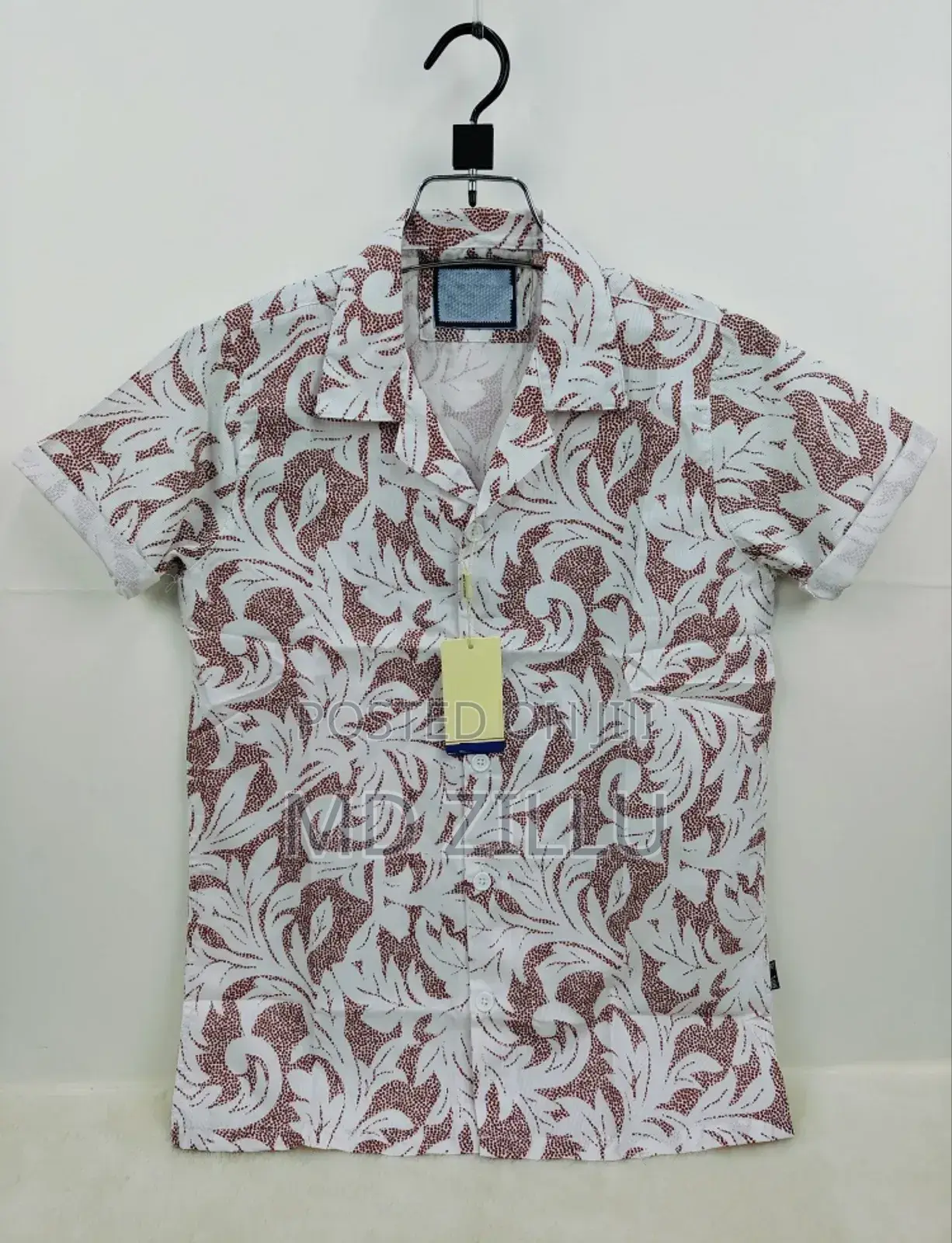 Luxury China Spandex Cot Drooped Shouldered Shirt