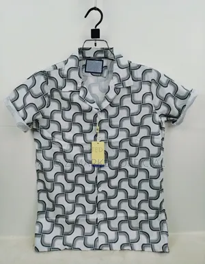 Luxury China Spandex Cot Drooped Shouldered Shirt